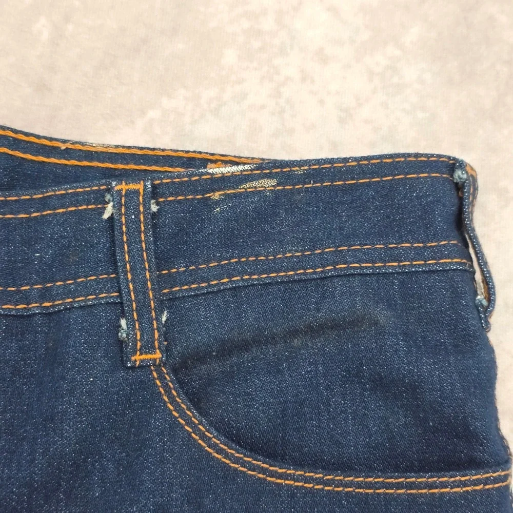 Vintage Braxton Stretch Designer Jeans Mens 32x31‎ Blue Straight Leg NWT 80s